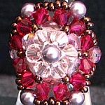 Kit bague Jersey rubis