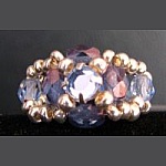 Ring i sett Lolita Strass blå