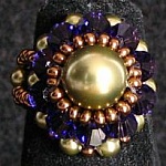 Kit bague Saturne-mini olivine