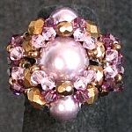 Kit bague Signy mauve