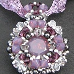 Notice Pendentif Andros Cyclamen Argent