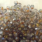 Facet 4mm Picasso Blush Lavendel x20