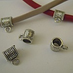 Sølv smykkefester Large x 5