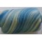 Perles cylindriques bleues