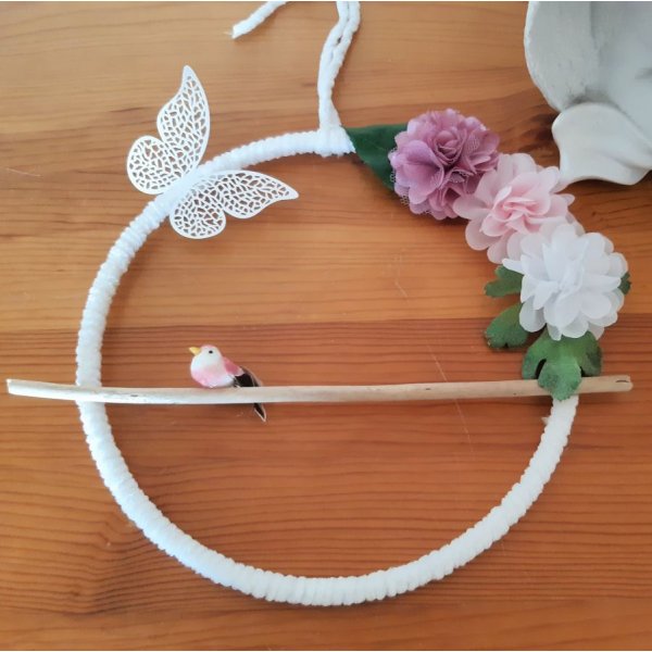 Dekorasjon av myk ull