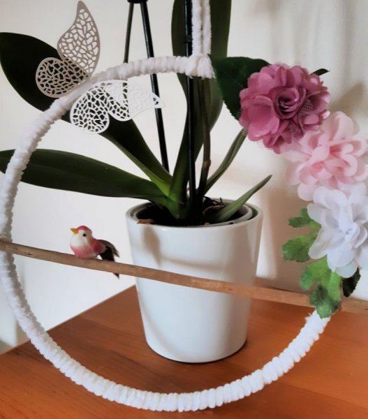 Dekorasjon av myk ull