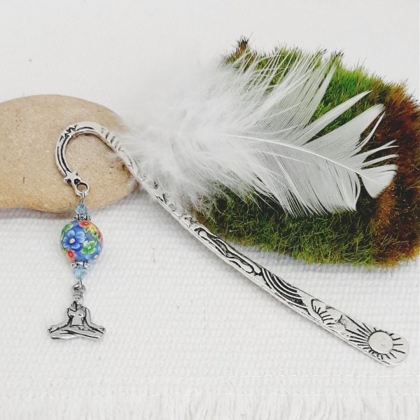 marque pages pendentif yoga pour cool attitude