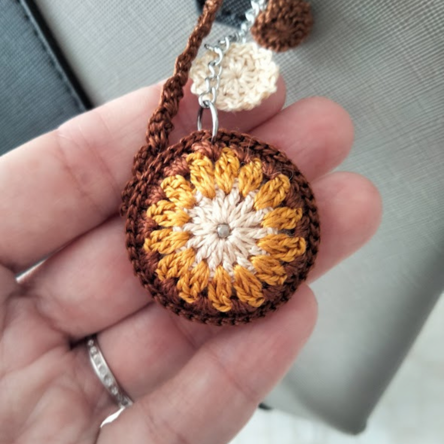 Mandala" pose juvel Sjokolade