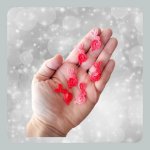 Liten kanin applikasjon 'Variations de rose