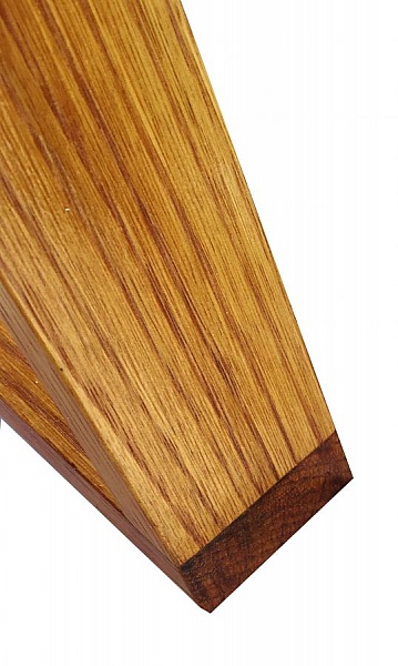 Klokke i massivt tre kastanje og furu "biljard" -modell