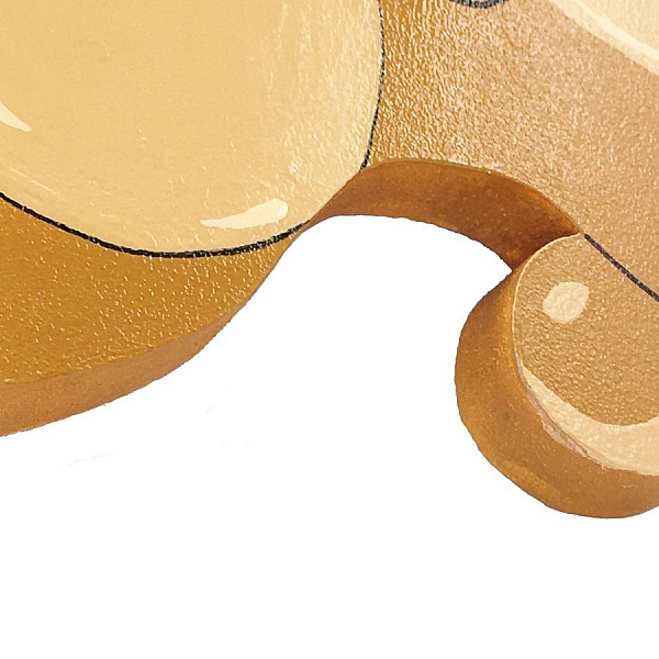 Klokke "bamse og godteri" mdf barn