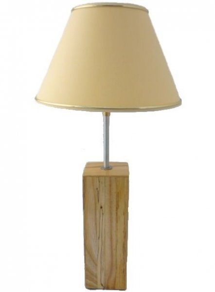 Bordlampe 56 Cm, Noble Wood : Ask, Marmorerte Bjørk