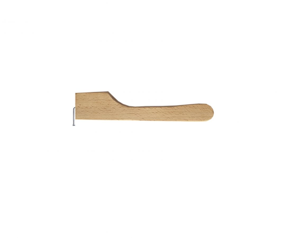 Flaskeåpner / flaskeåpner med spiker i bøketre