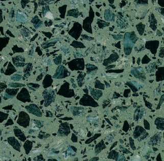 sommerfugl i bøk, lønn og kastanje på italiensk marmorbase Terrazzo treskulptur