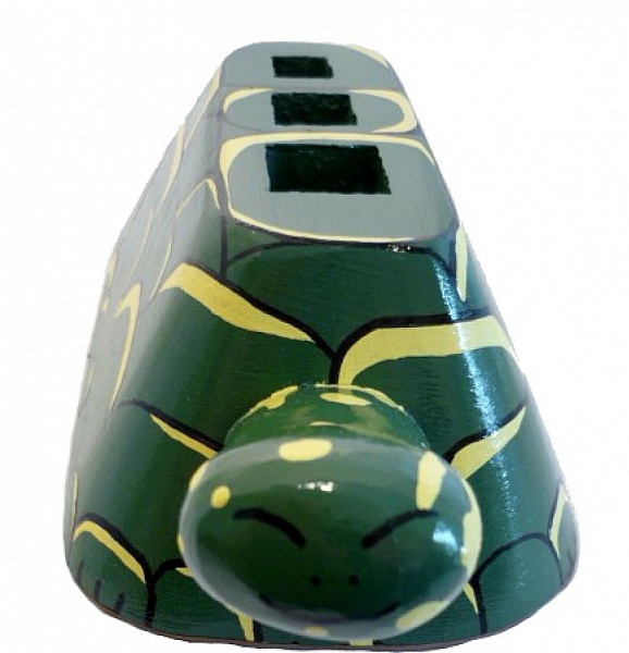 Tilbake til skolen satt tre modell: skilpadde Blyantkopp og vegg klesstativ med en knagg