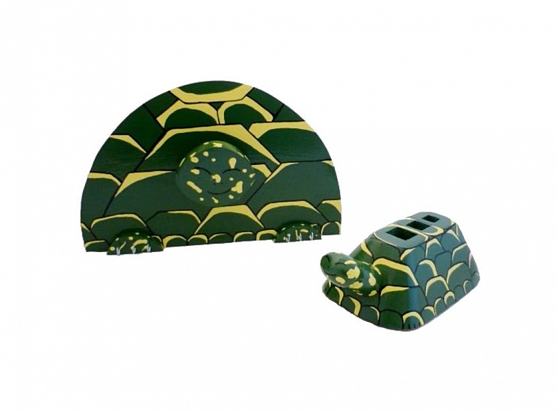 Tilbake til skolen satt tre modell: skilpadde Blyantkopp og vegg klesstativ med en knagg