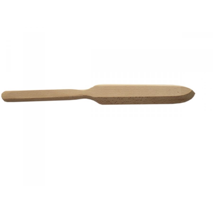 Kreppspatel Ø 20 med langt trehåndtak 39 cm