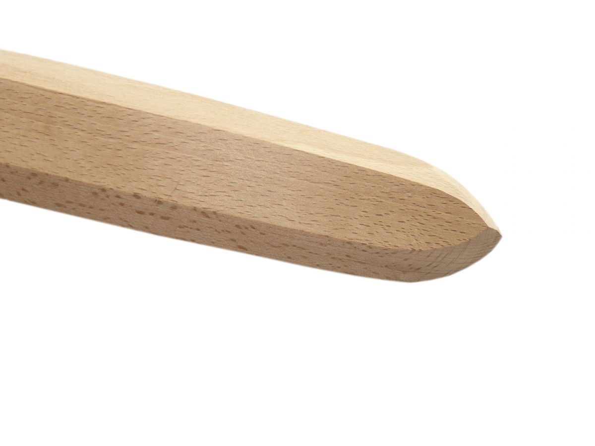 Kreppspatel Ø 20 med langt trehåndtak 39 cm