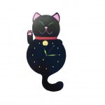 Treklokke modell 'Maneki-neko' kinesisk katt