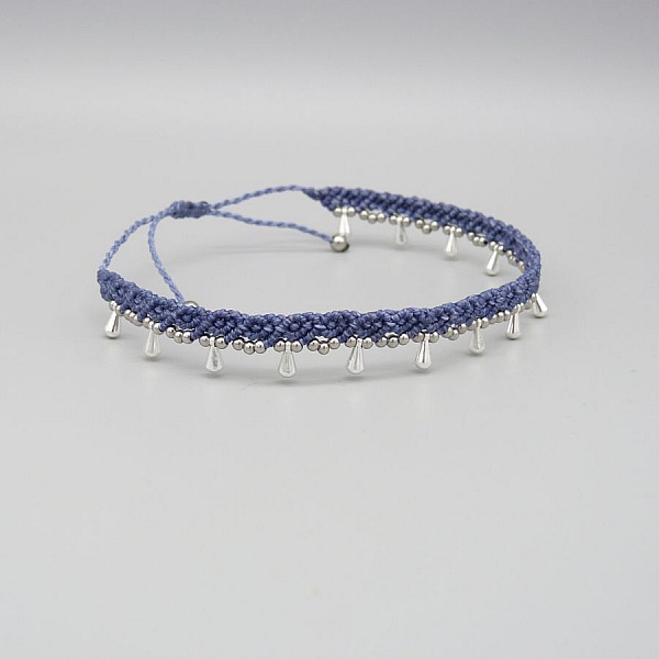 Ankelkett i andebl&aring; mikromakram&eacute;