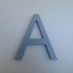 ARIAL STD tegn brev