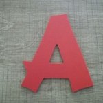 Plastbokstav PVC farge CANCUN