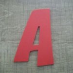 Plastbokstaver PVC farge ZOINKS