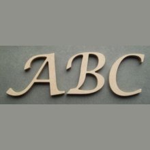 Trebokstaver modell LUCIDA CALLIGRAPHY