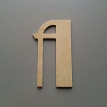 Bokstav MDF rå til maling modell BETTY