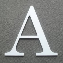 Plastbokstav PVC LOFT