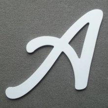 Plastbokstav PVC LOMBRIZ