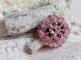Anemone ring med fasetter og tupies i Swarovski-krystall