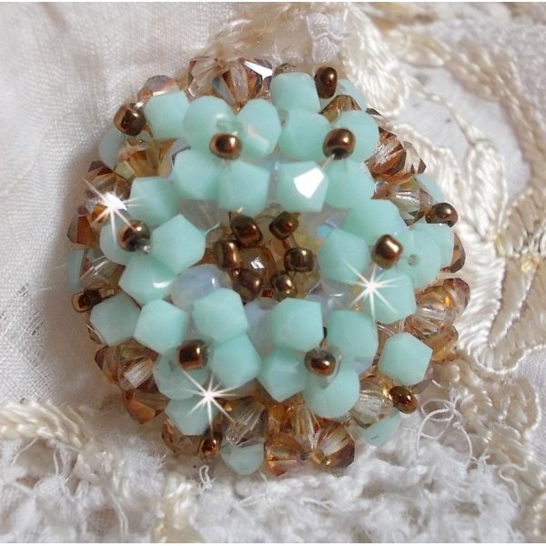 Vannliljering med Swarovski krystallfasetter og spinnere