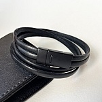 Bracelet cuir double tour fermoir magnétique noir ou couleur au choix