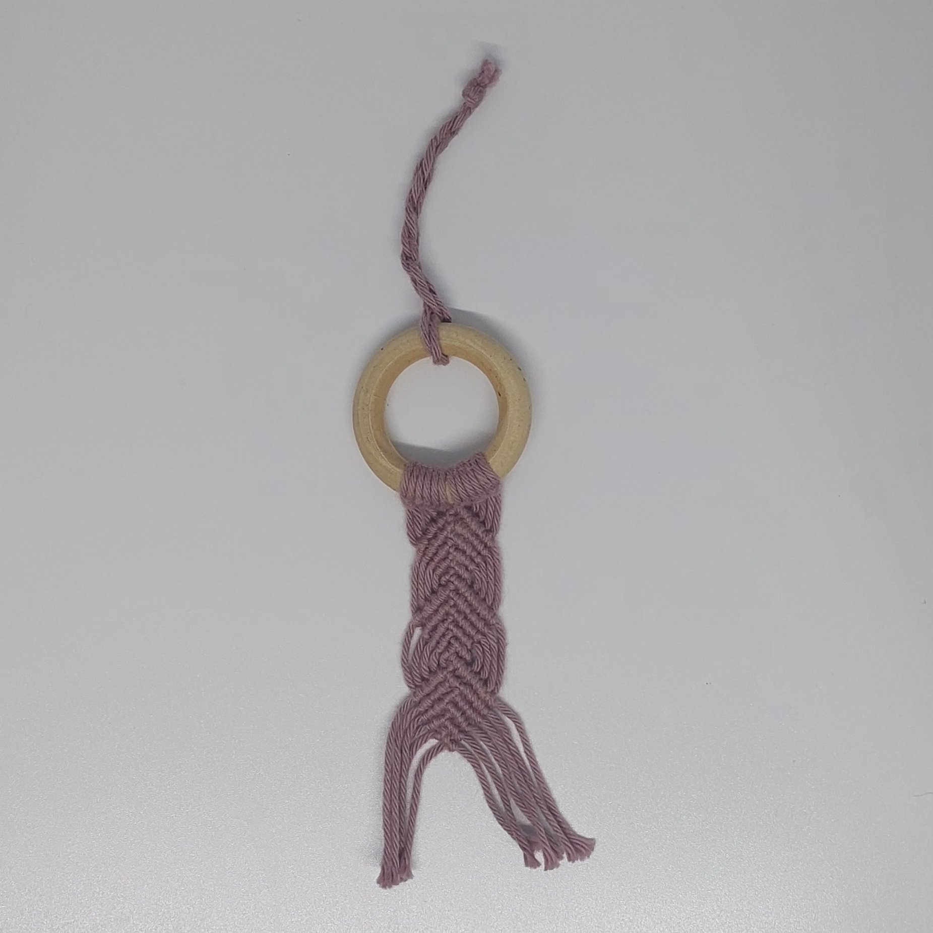 Bijoux de sac en Macram&eacute;