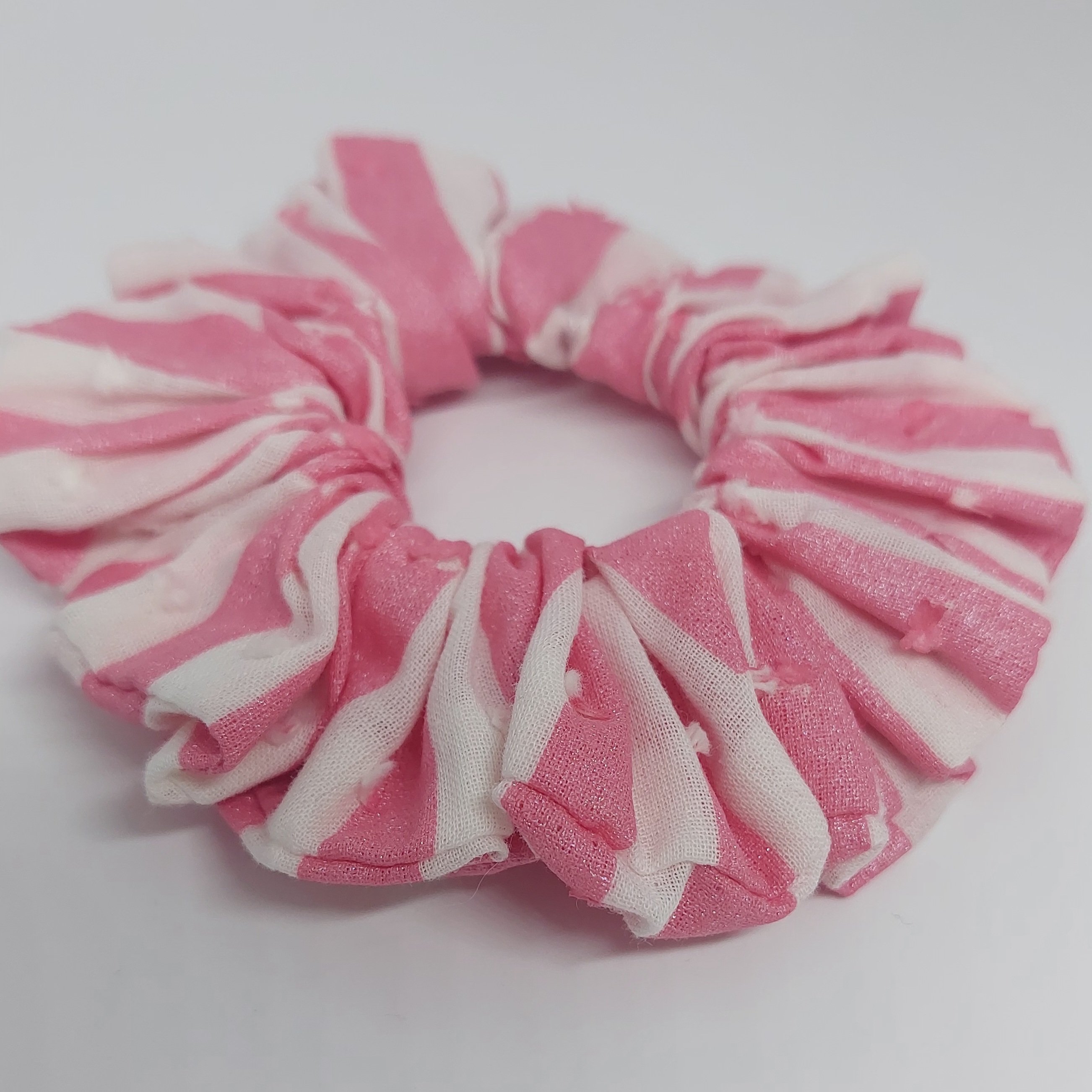 Chouchou rose en blanc &agrave; paillettes - Beach