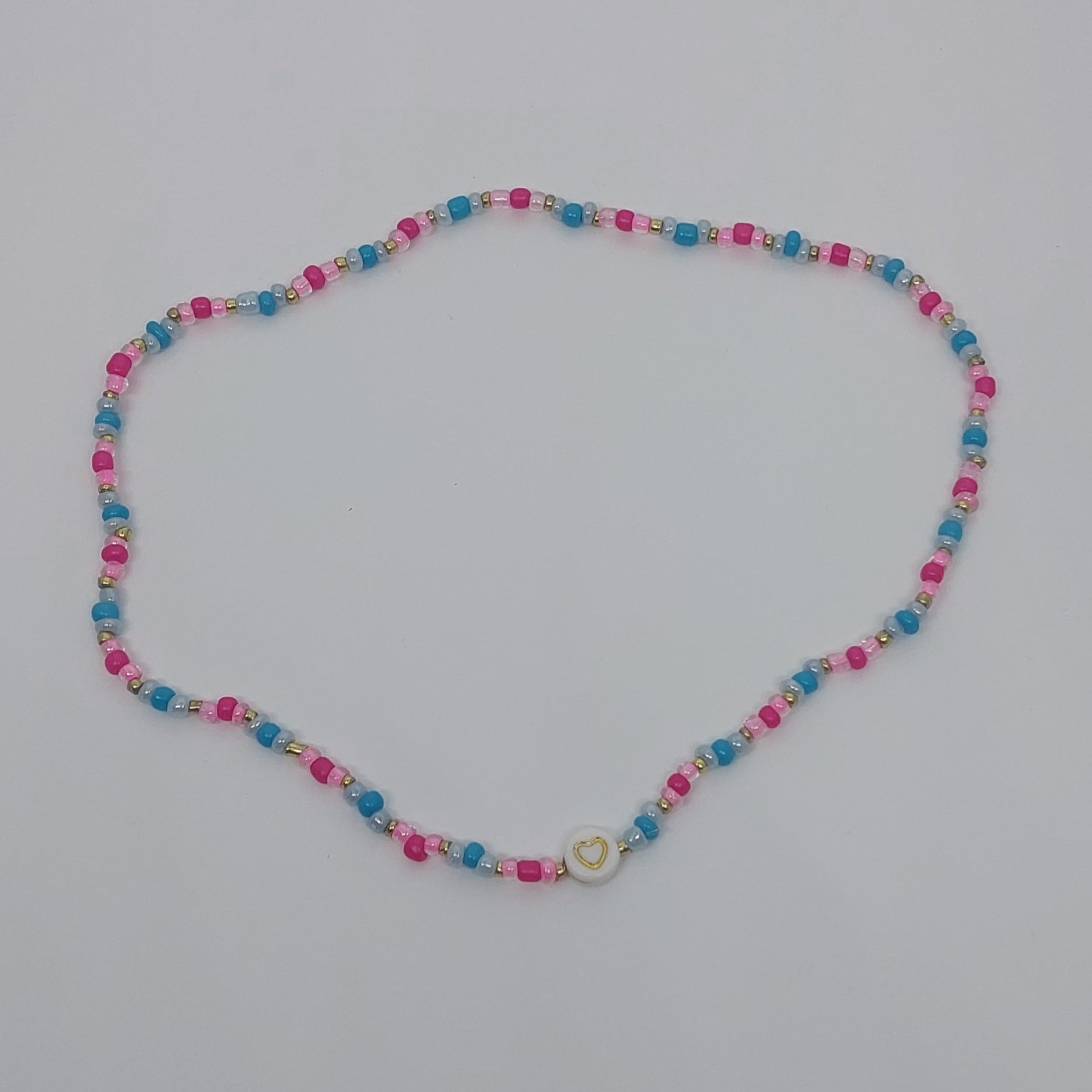 Ras du cou flaschi coeur dor&eacute; : Positive attitude