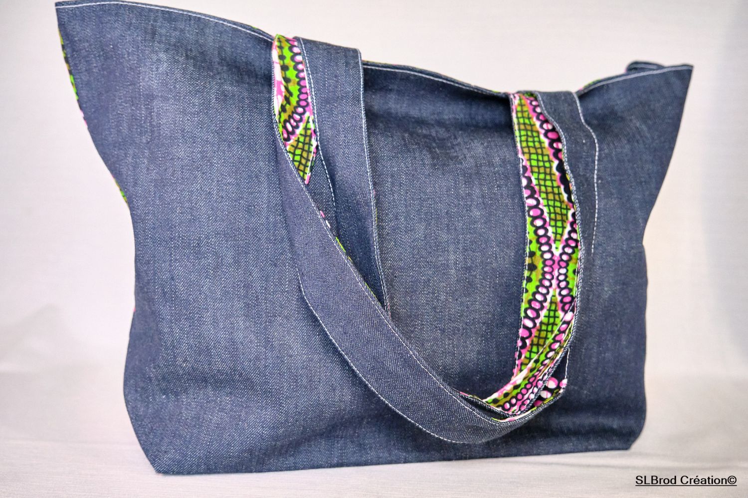Tote bag med afrikansk mønster