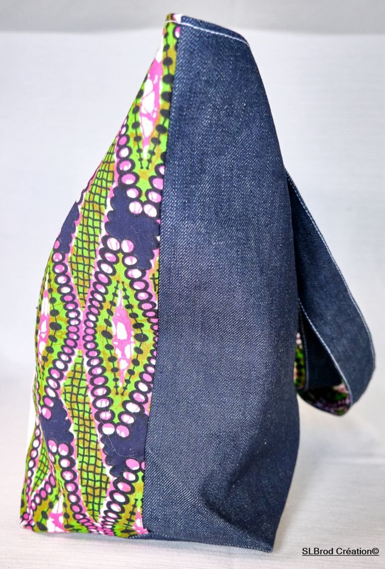 Tote bag med afrikansk mønster