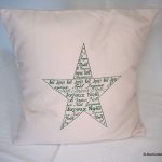 Merry Christmas Star putetrekk