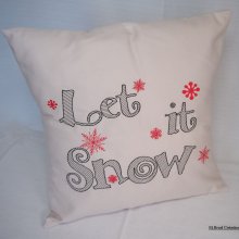 La det snø pute dekke